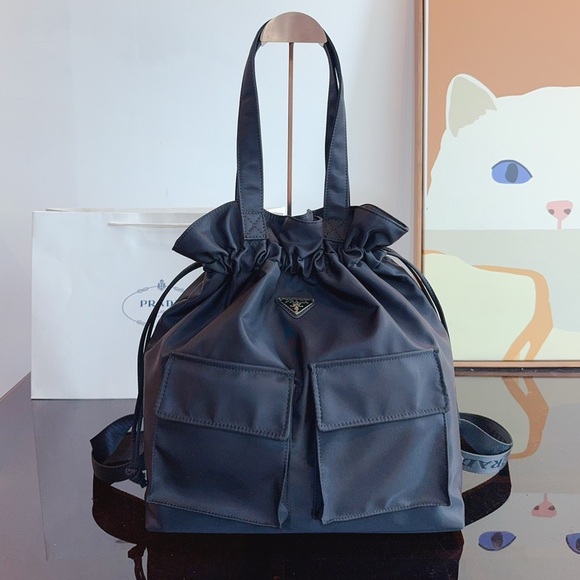 Prada is a very versatile one-shoulder backpack